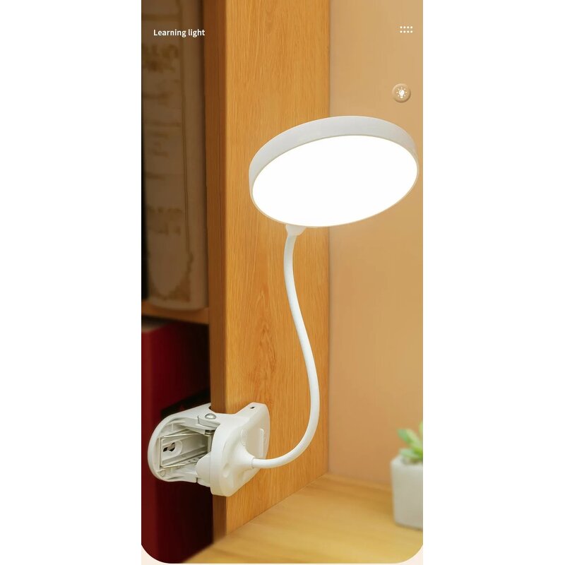 Desk Lamp - Manufacturer - USB Rechargeable Clip 3 Modes Dimming Eye Protection Reading