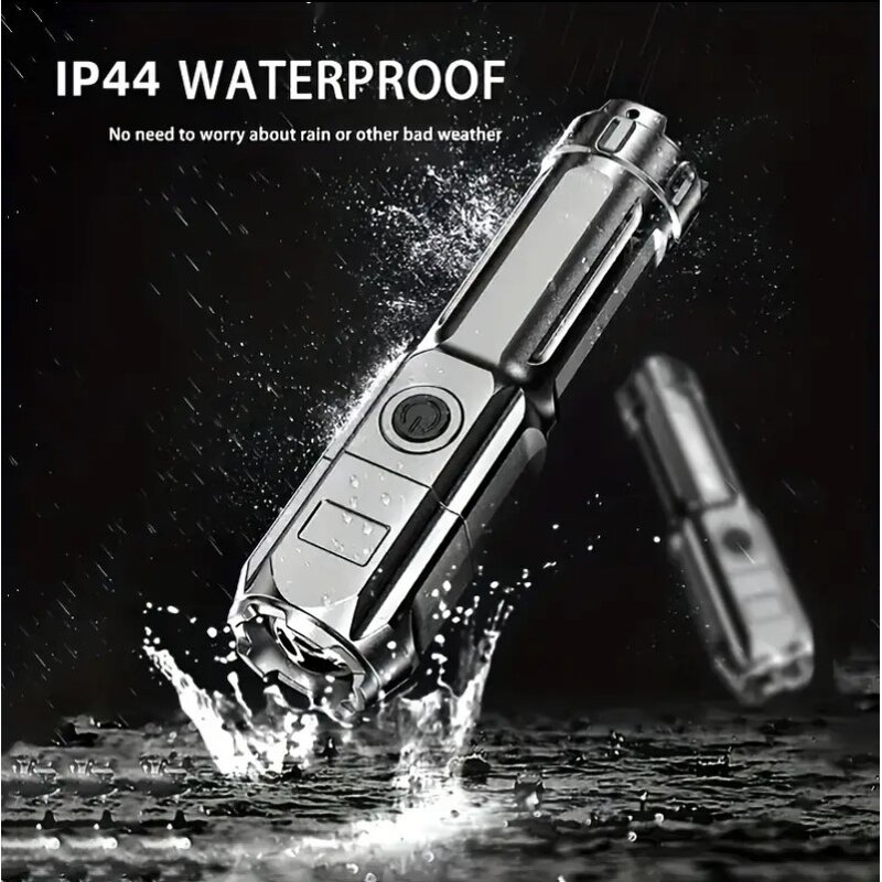 LED Flashlight - Manufacturer - USB Rechargeable High Power Waterproof Tactical Camping