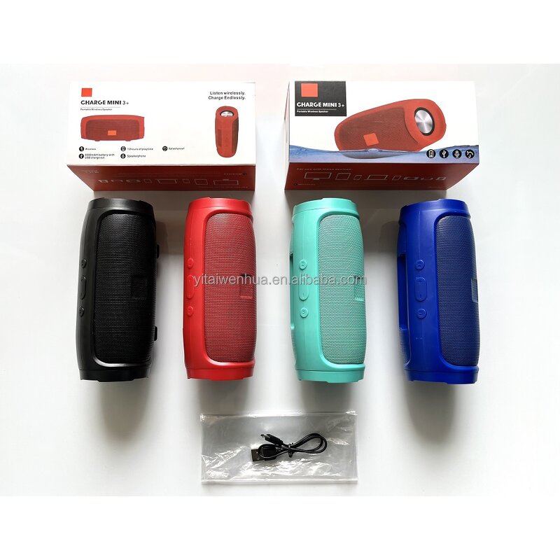 RGB Loudspeaker - Manufacturer - Portable Waterproof TWS Surround Sound TF Radio Bluetooth