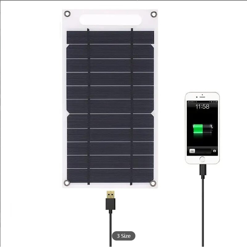 Solar Power Bank - Manufacturer - Outdoor Camping Solar Panel Phone Portable Power Station