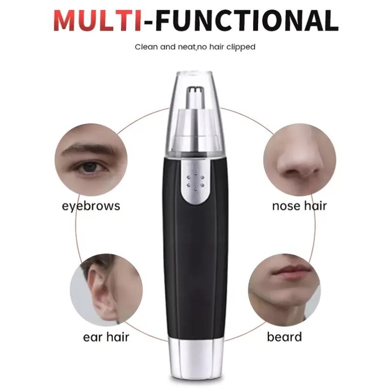 Hair Trimmer - Manufacturer - Wireless Waterproof Electric Ear Nose Eyebrow Face Trimmer