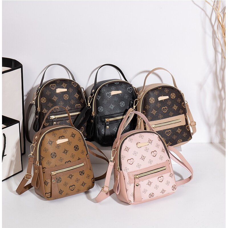 PU Backpack - Manufacturer - Heart Shape Ladies Luxury School Student Certificate Phone