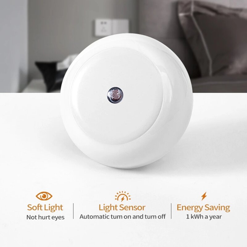 Smart Night Light - Manufacturer - Dusk to Dawn Sensor Energy Saving Bathroom Kitchen