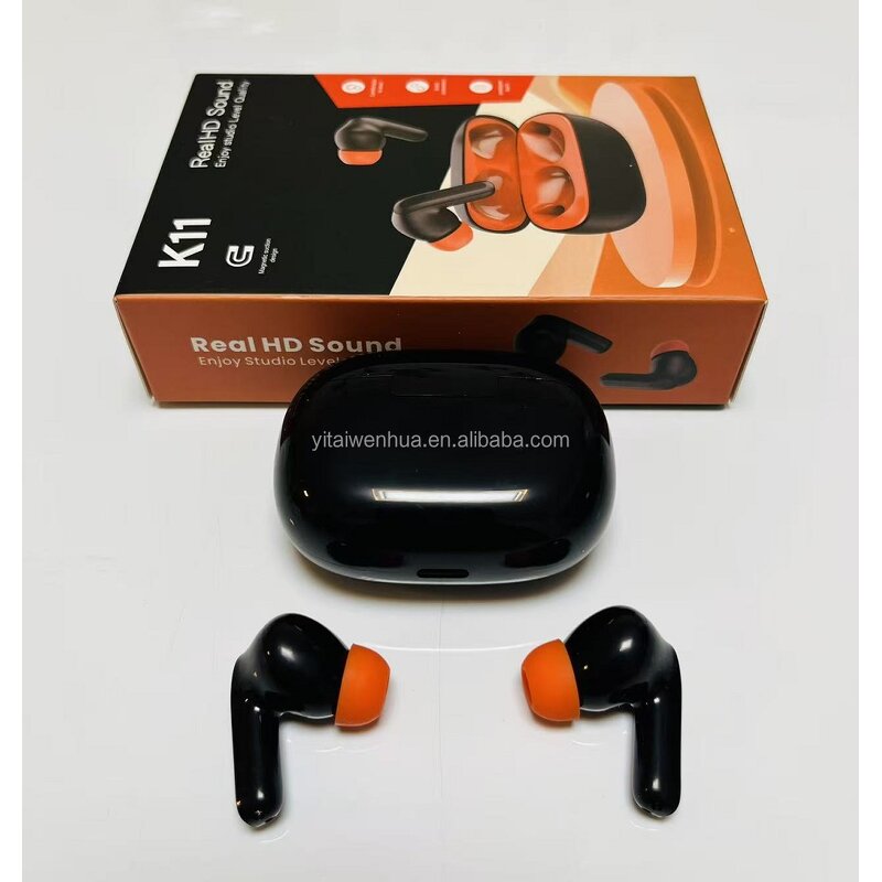 TWS Earphones - Manufacturer - K11 Noise Cancelling In-Ear Gaming Waterproof Audio