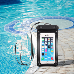 Waterproof Phone Pouch - Manufacturer - IPX8 Apple iPhone Beach Pool Diving Skiing Dry