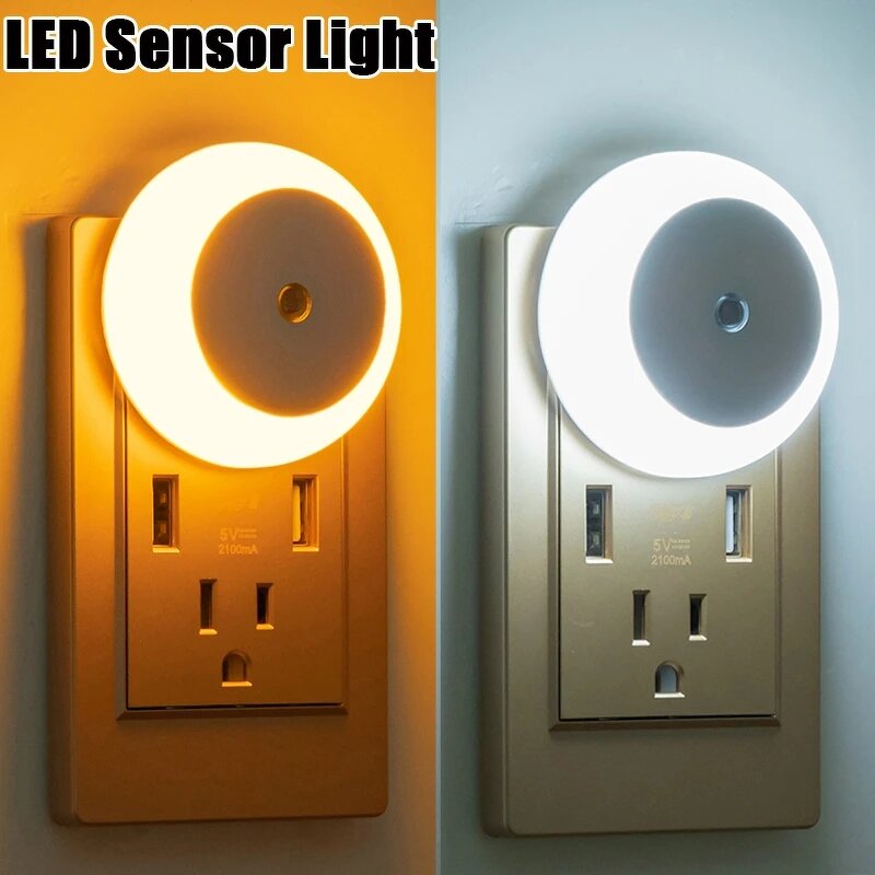Smart Night Light - Manufacturer - Dusk to Dawn Sensor Energy Saving Bathroom Kitchen