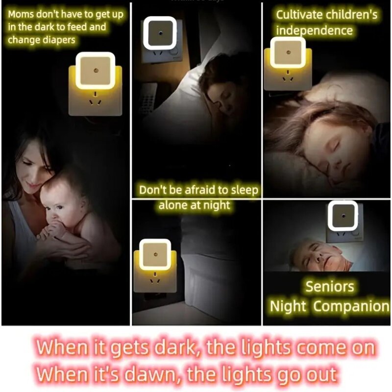 LED Night Light - Manufacturer - Auto-sensing Touch Sensitive Bathrooms Kitchens Nurseries