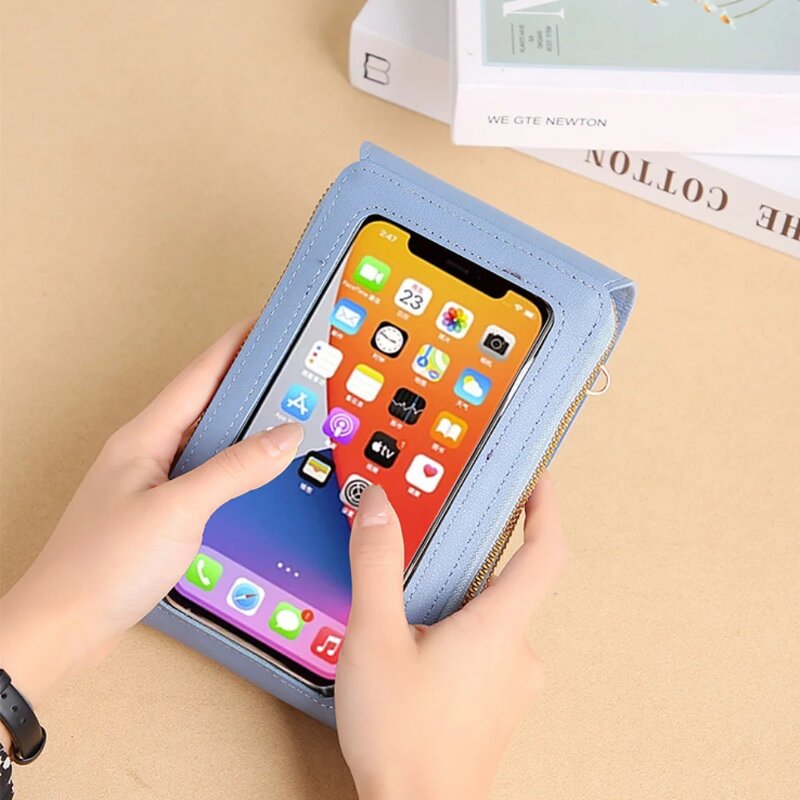 Women's Messenger Bag - Manufacturer - Multi Functional Touch Screen Mobile Phone Wallet