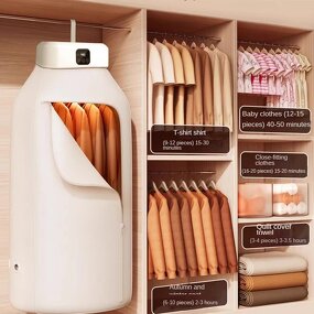 Electric Clothes Dryer - Manufacturer - Folded Remote Control Portable Travel Timing Home