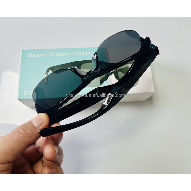Smart Sunglasses - Manufacturer - F06 Sports HIFI Wireless Earphones PC Frame Driving Call