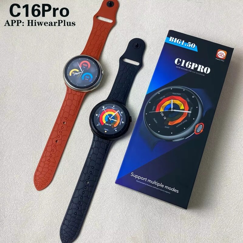 Smart Watch - Manufacturer - C16 Pro Business GPS Heart Rate Waterproof Android IOS