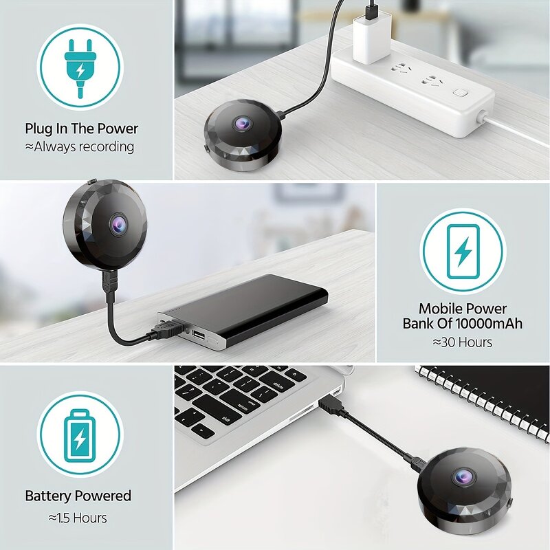 Mini IP Camera - Manufacturer - 2.4G WiFi Night Vision Motion Family Security Wide-angle