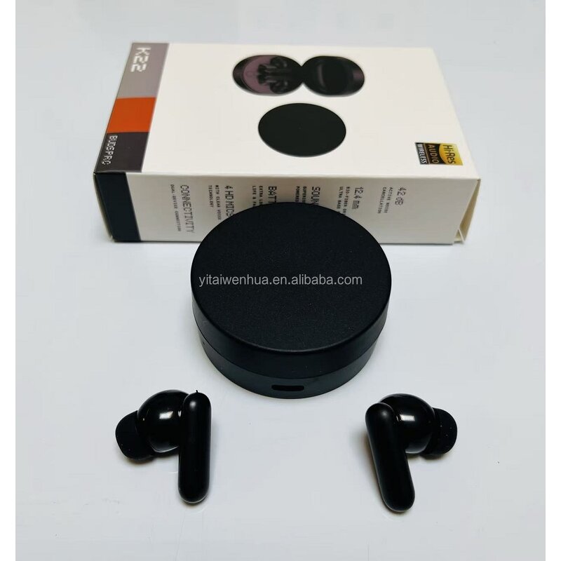 TWS Earphones - Manufacturer - K22 Waterproof Touch JL Chipset Noise Cancelling Gaming