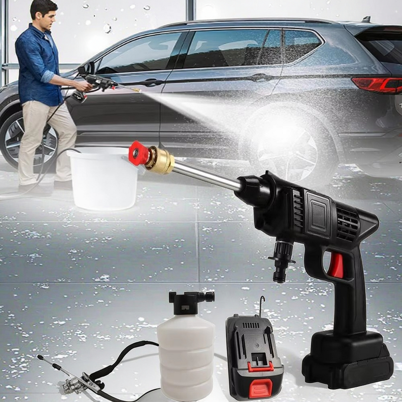 Car Washer - Manufacturer - Smart Home Mini High-Pressure Battery Electric Car Wash Gun