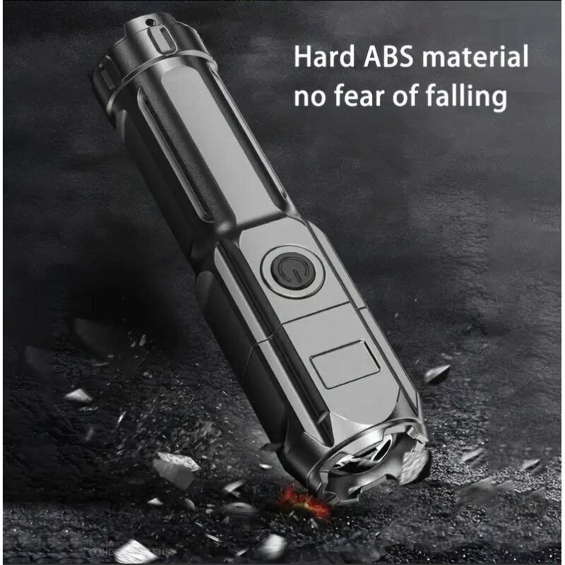 LED Flashlight - Manufacturer - USB Rechargeable High Power Waterproof Tactical Camping