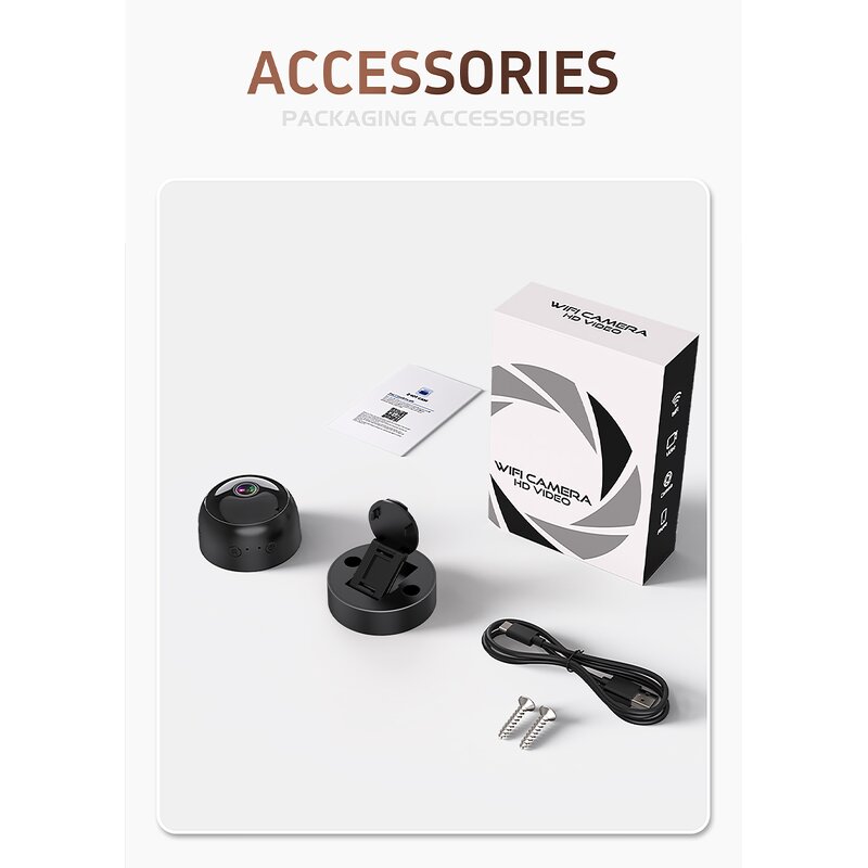 Mini Camera - Manufacturer - A9 S2 Portable WiFi Security 1080P Night Vision CMOS