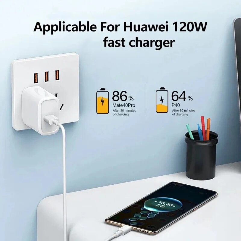 USB Type C Cable - Manufacturer - 120W 10A Fast Charging Right-Angle iPhone 15 60W
