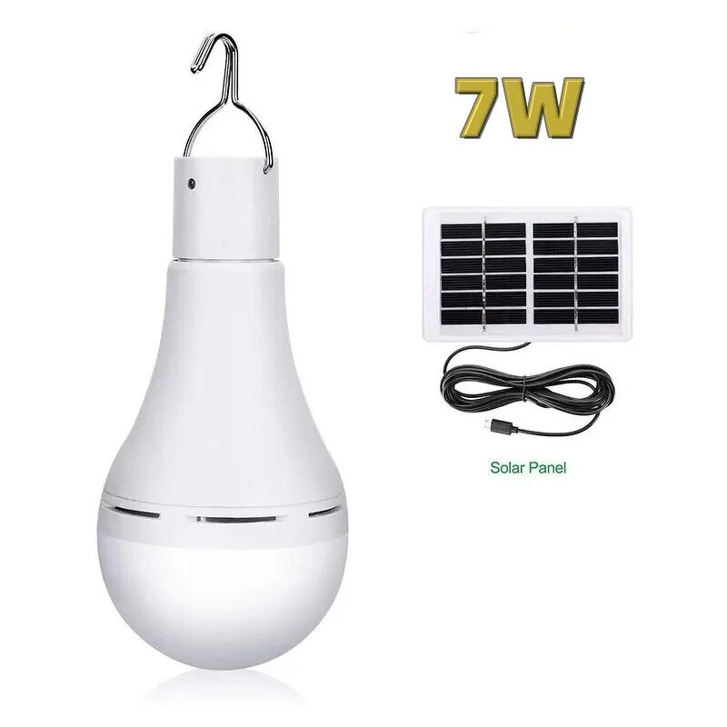 Solar Light - Manufacturer - 7W Waterproof USB Charged Hanging Emergency Outdoor Indoor