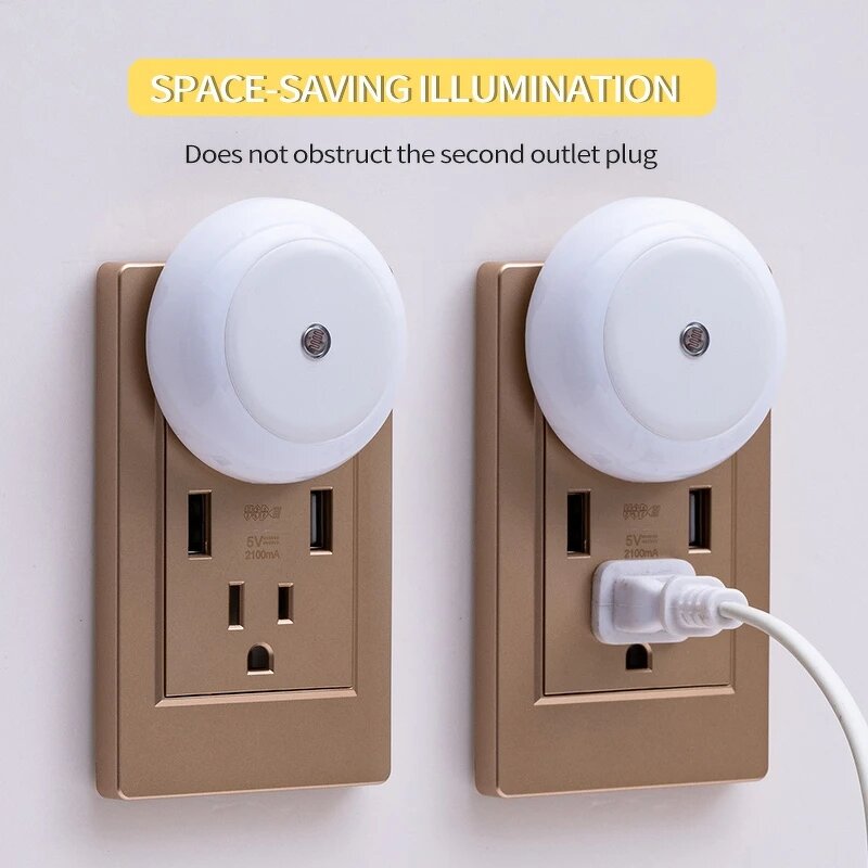 Smart Night Light - Manufacturer - Dusk to Dawn Sensor Energy Saving Bathroom Kitchen
