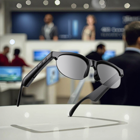 Smart Glasses - Manufacturer - F01 On-Ear LED Mic Speaker Noise Reduction Driving Cycling