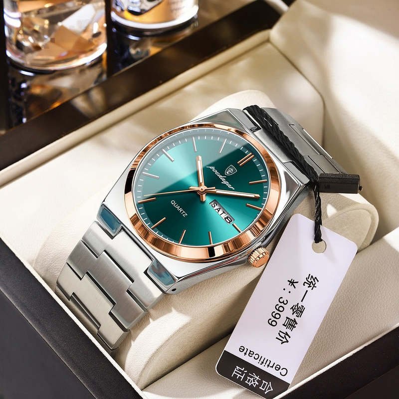 Quartz Watch - Manufacturer - 930 Men Luxury Waterproof Luminous Stainless Steel Business