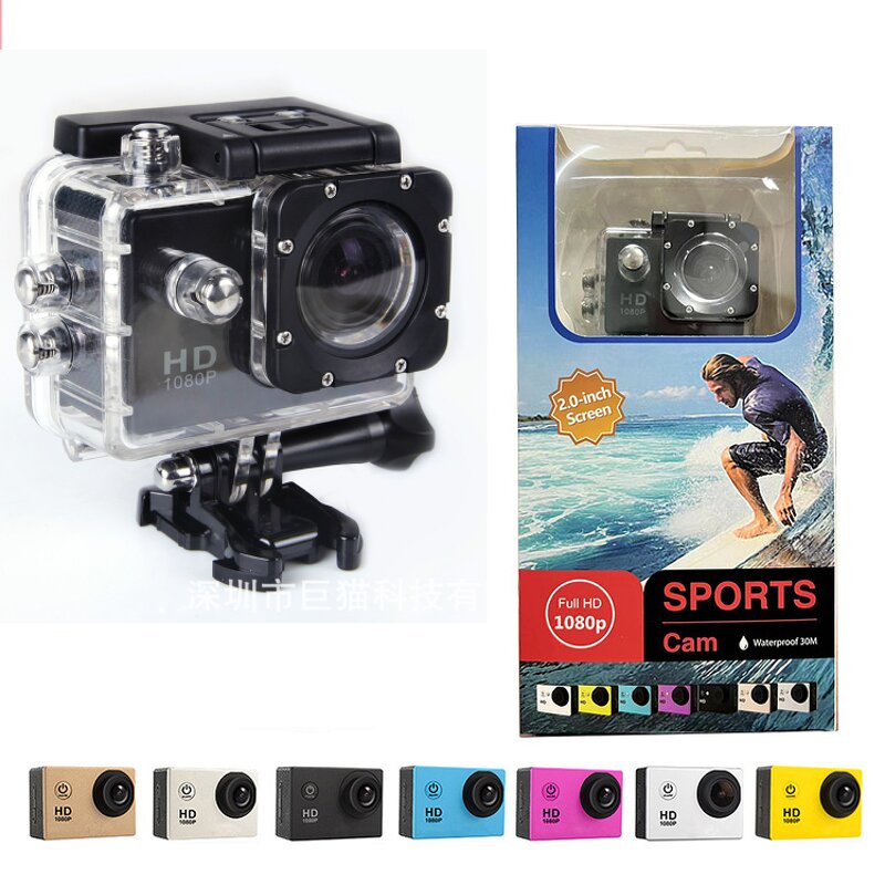 Sport Camera - Manufacturer - 4K 30FPS Ultra HD 1080P 30m Waterproof WiFi Portable