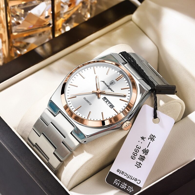 Quartz Watch - Manufacturer - 930 Men Luxury Waterproof Luminous Stainless Steel Business