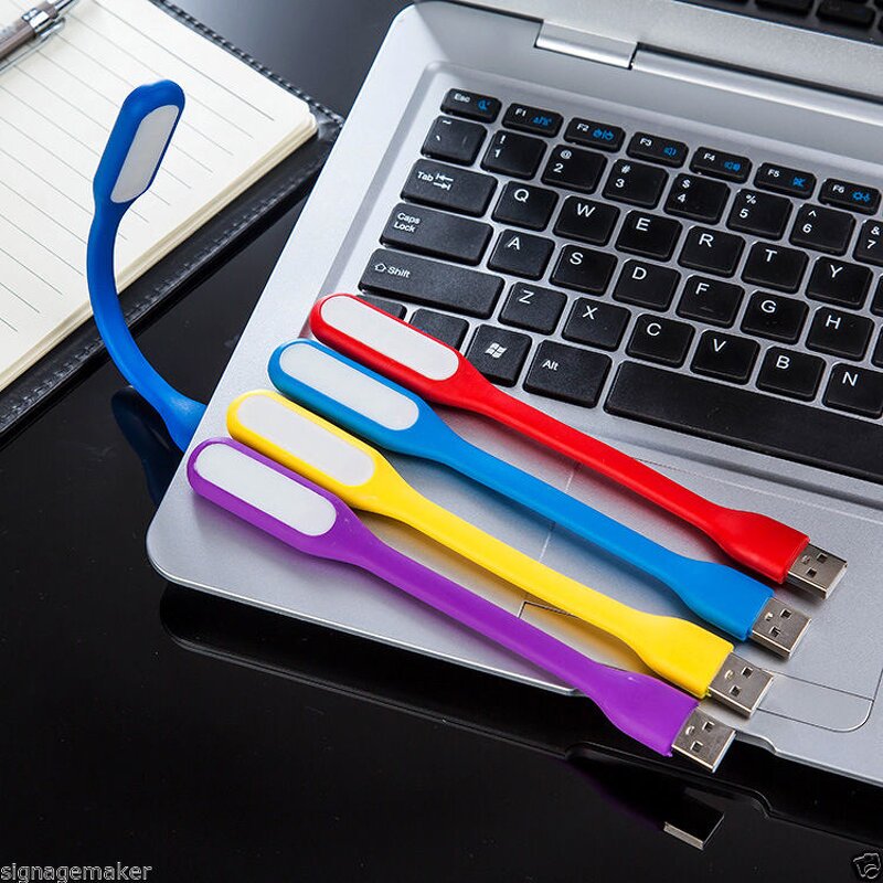 LED Clip Light - Manufacturer - Adjustable Mini USB Flexible White Red Notebook Laptop
