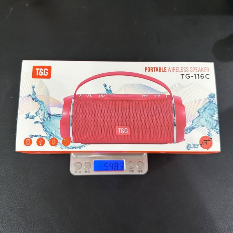 Wireless Speaker - Manufacturer - TG116C TWS FM/TF/USB Metal Cabinet Hands-Free Call