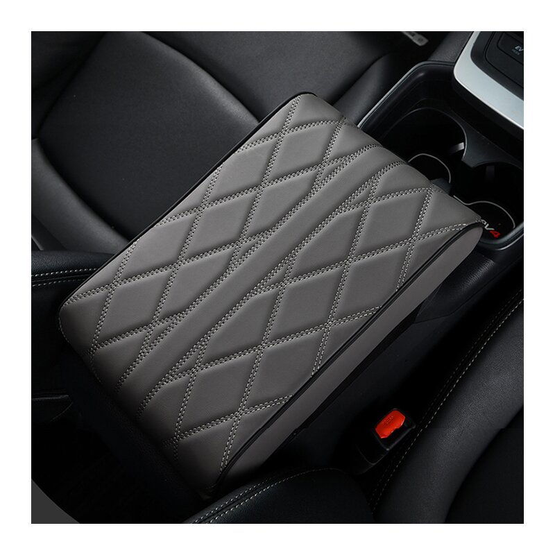 Armrest Cover Manufacturer - Universal Artificial Leather Memory Foam 32x16cm