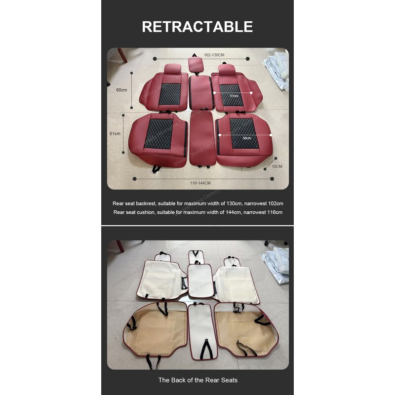 Seat Covers Manufacturer - Universal Luxury Nappa Leather Full Covered