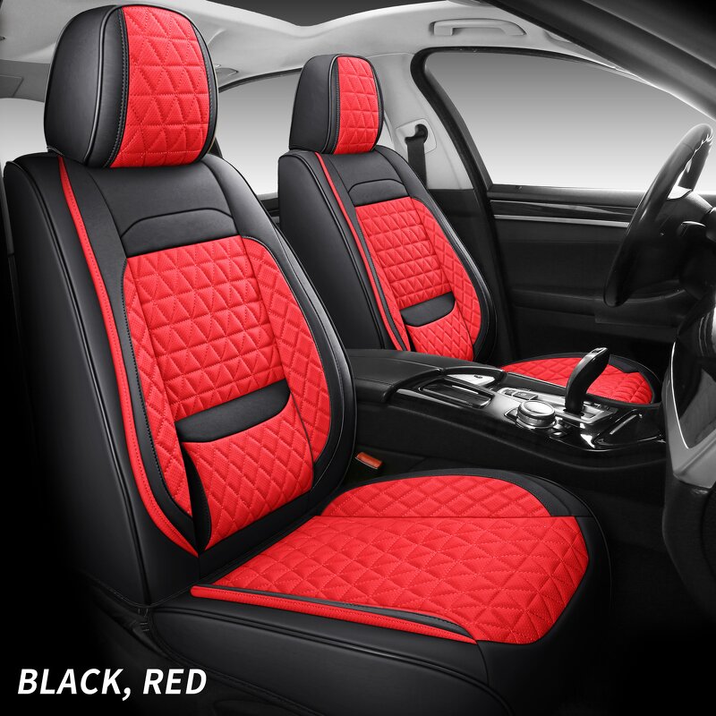Seat Covers Manufacturer - Universal Nappa Leather Front & Rear Kits