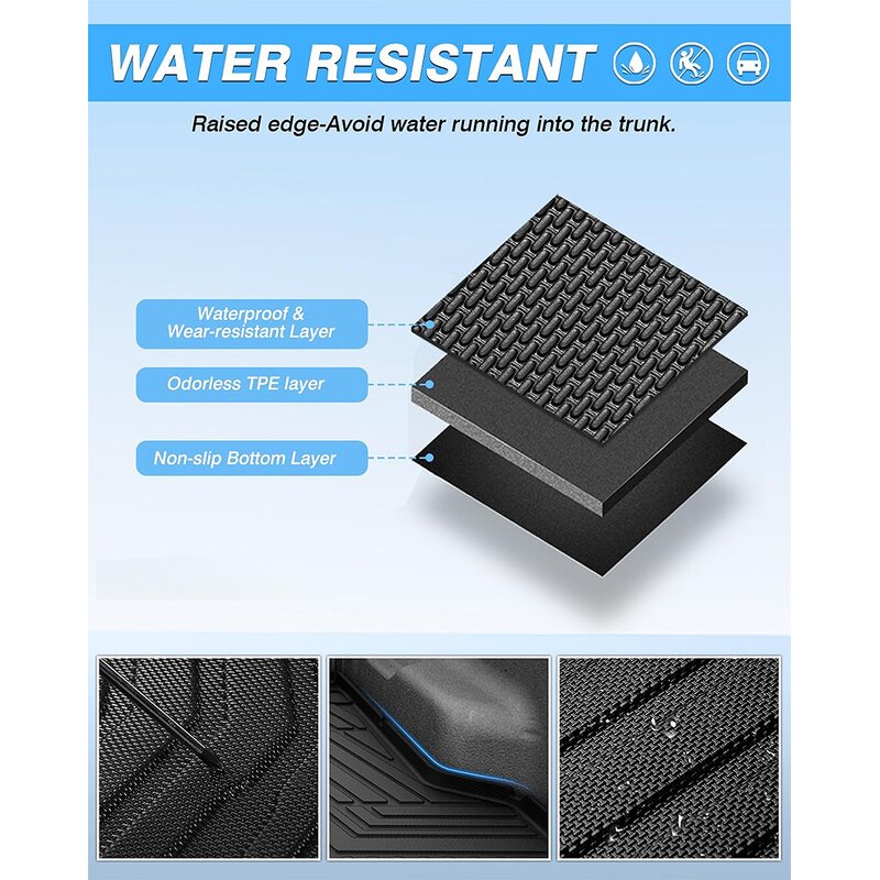 Truck Bed Mat Manufacturer - Custom Fit TPE for 2016 Toyota Tacoma TRD Sport