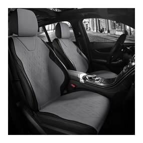 Seat Cushion Pad Manufacturer - Universal Suede Saddle Half Covered for 7 Seaters