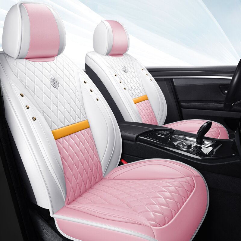 Seat Covers Manufacturer - Universal Durable Leather Lion Design for 5 Seats