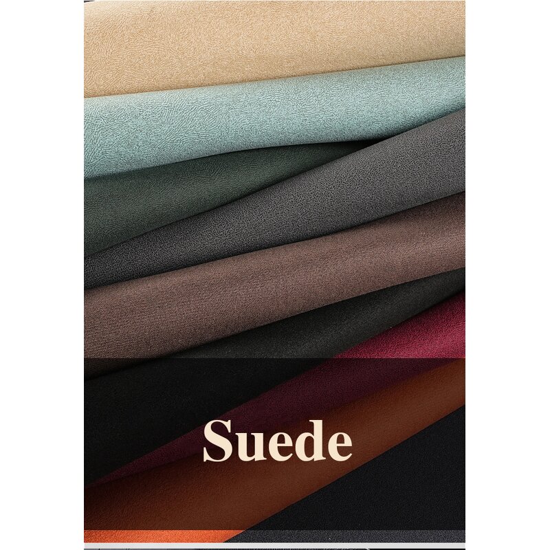 Seat Cushion Pad Manufacturer - Universal Suede Saddle Half Covered for 2 Front Seats