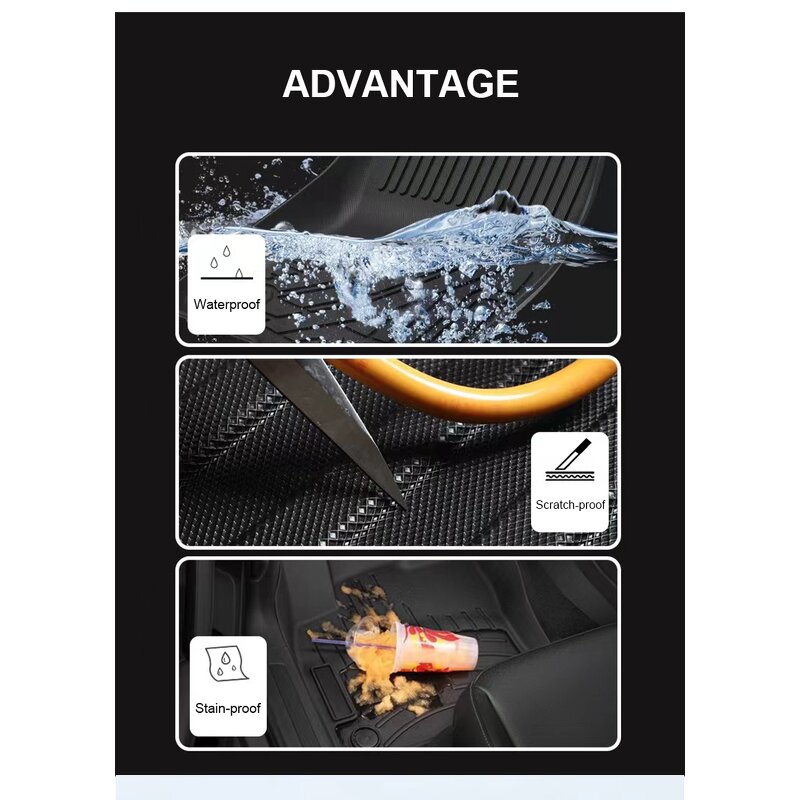 Floor Mat Manufacturer - Custom Fit TPE for Honda Freed 2016-2022 RHD