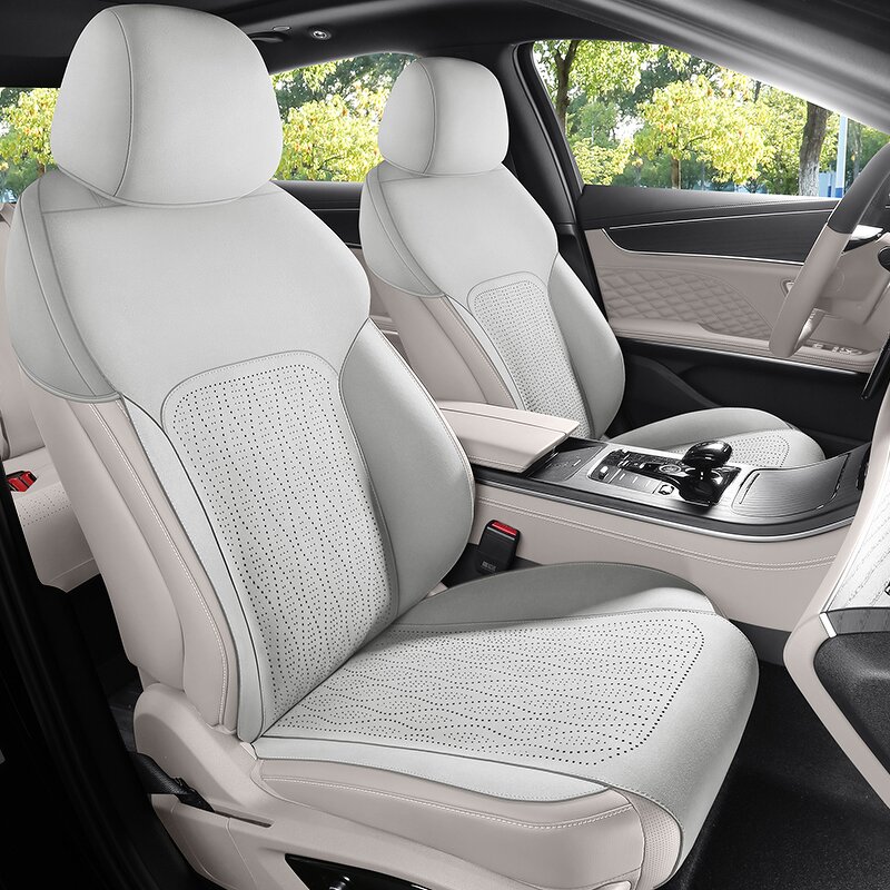 Seat Kits Manufacturer - Custom Fit Suede Alcan Tara for BYD Han EV 2020-2025