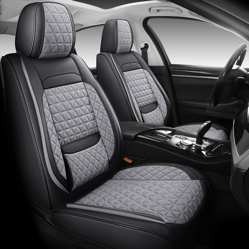 Seat Covers Manufacturer - Universal Nappa Leather 3D Solid Waist Kits