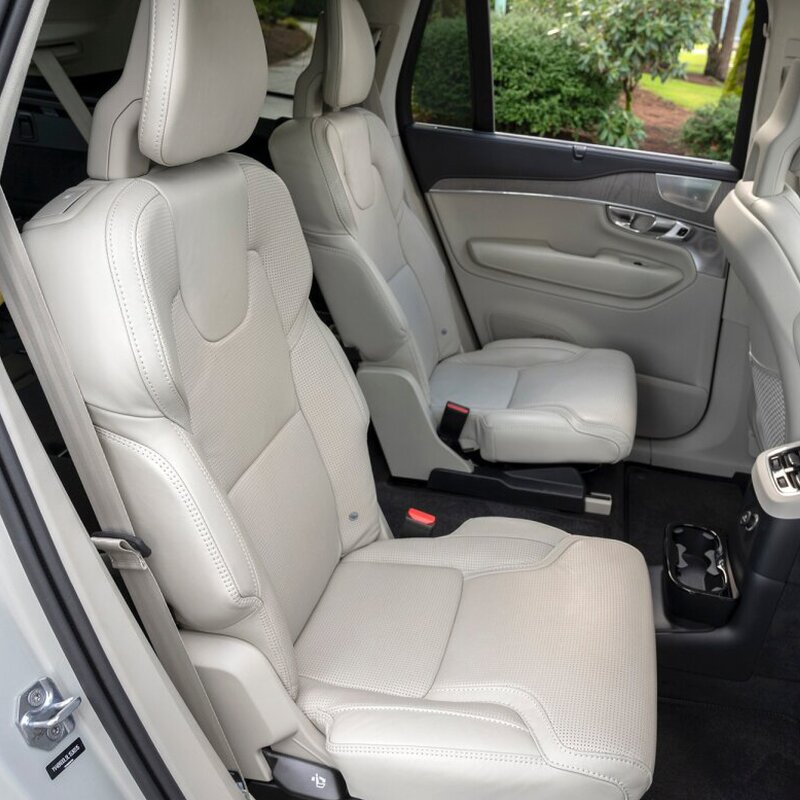 Seat Covers Manufacturer - Custom Fit for 2015-2024 Volvo XC90 5-Seaters Leather