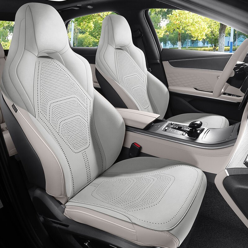 Seat Kits Manufacturer - Custom Fit Suede Alcan Tara for BYD Han EV 2020-2025
