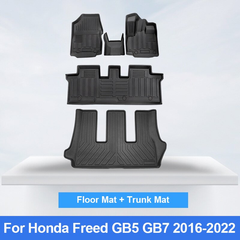 Floor Mat Manufacturer - Custom Fit TPE for Honda Freed 2016-2022 RHD