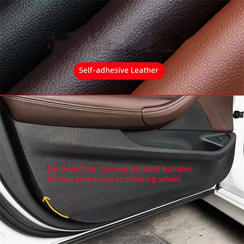 Car Upholstery Fabric Manufacturer - Self-adhesive Leather for Door Trim Dashboard