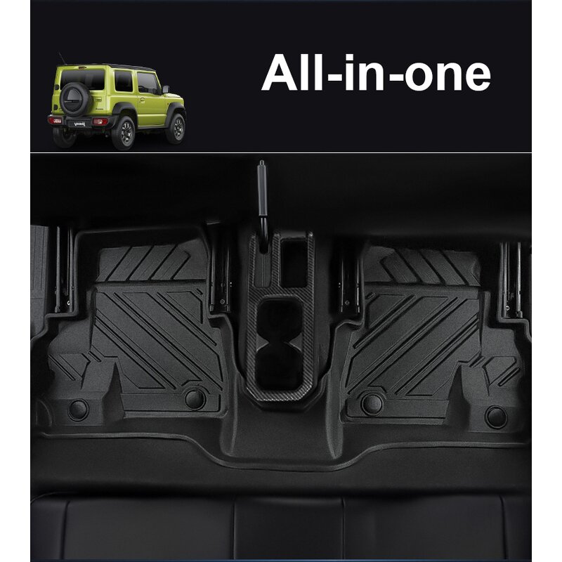 Car Mat Manufacturer - Custom 3D TPE Dustproof Waterproof for Suzuki Jimny 2007-2018
