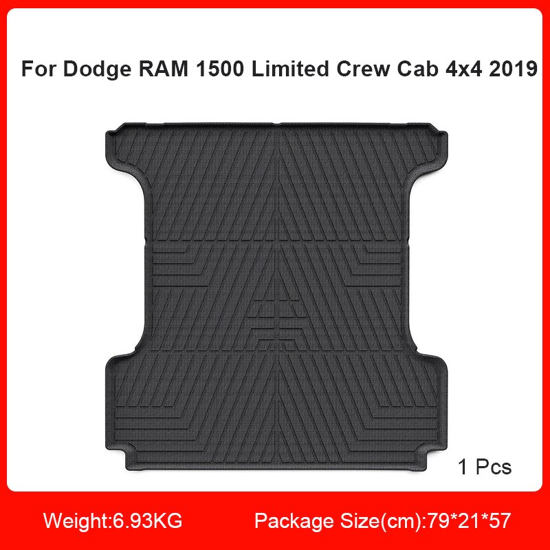 Truck Bed Mat Manufacturer - Custom Fit TPE for 2019 Dodge RAM 1500 Limited
