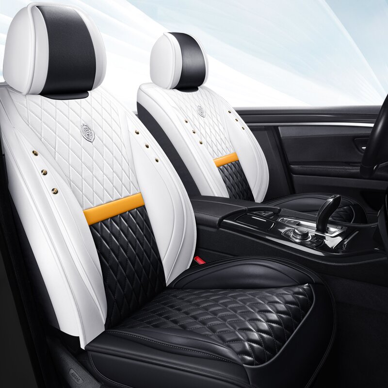 Seat Covers Manufacturer - Universal Durable Leather Lion Design for 5 Seats