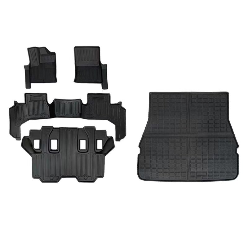 Trunk Mat Manufacturer - Custom TPE for Toyota Land Cruiser LC300 7 Seats LHD/RHD