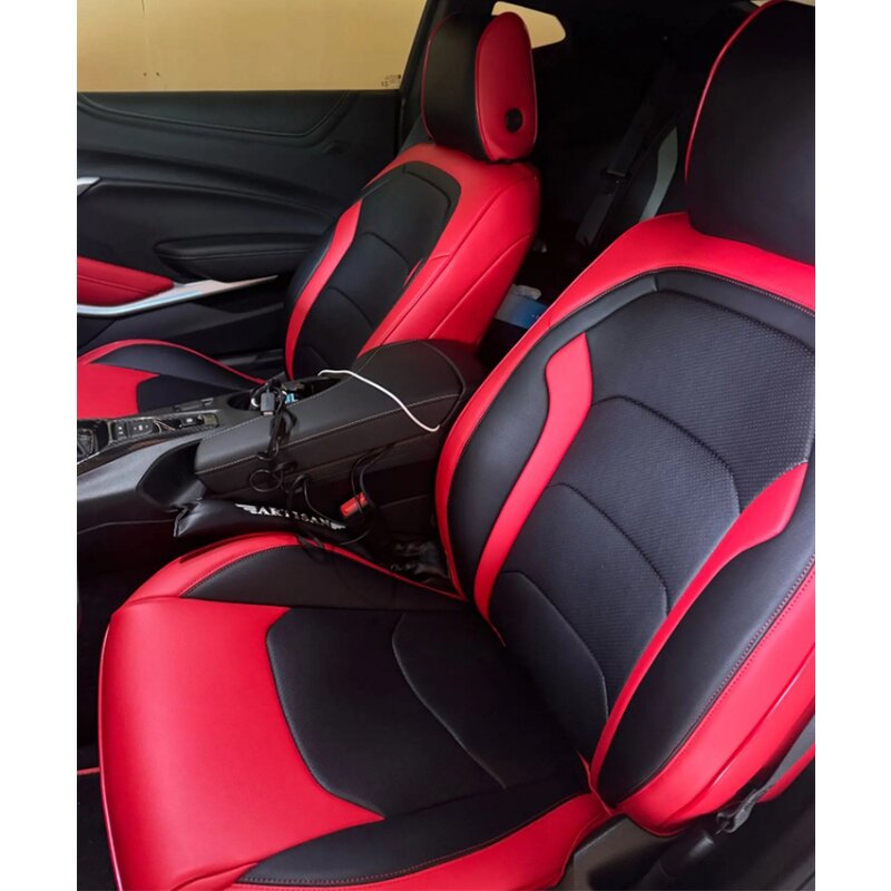 Seat Covers Manufacturer - Custom Fit for Chevrolet Camaro 5th & 6th Gen Nappa Leather