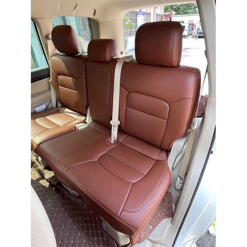 Seat Cover Manufacturer - Microfiber Leather 5 Seats for Land Cruiser Prado