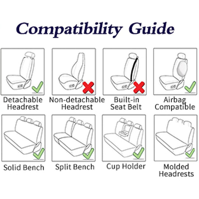 Seat Covers Manufacturer - Universal Durable Nappa Leather for 90% Sedan SUV